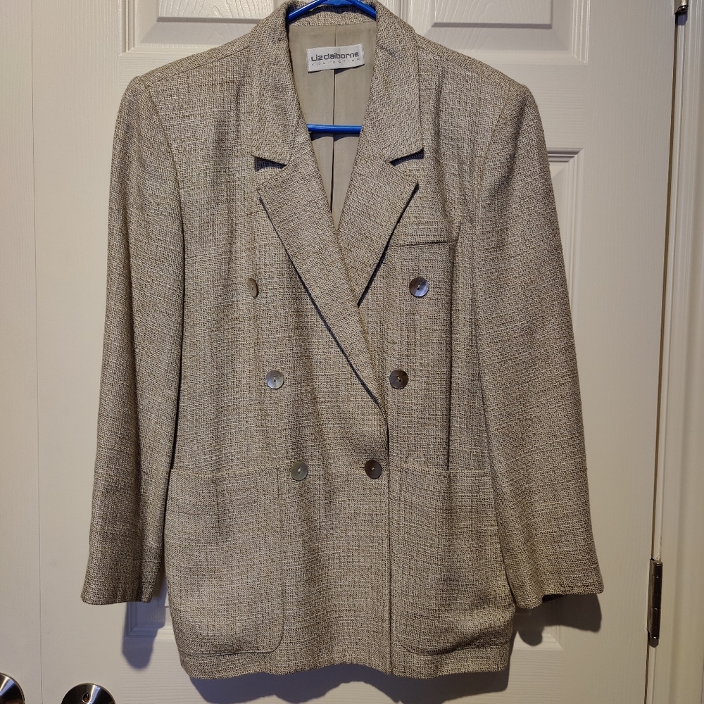 Liz Claiborne tweed blazer 4